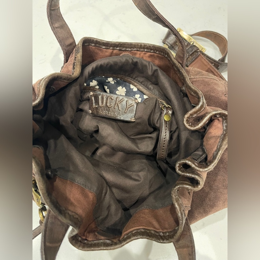 Lucky Brand shoulder bag or purse 16x17(12)x3” - Picture 7 of 8